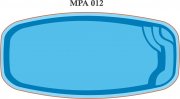 Piscina de Fibra - Atlntica Modelo 3 - 7,00 x 3,5 x 1,40